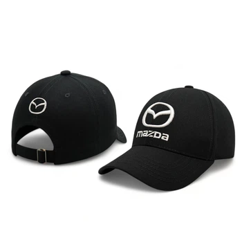 Кепка Mazda / Мазда автомобильная Черная S (54-56 см) (KY-528115S)