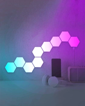 Бра, настенный светильник с пультом Goldlux 331458 Maya LED 9x10W RGB 135Lm IP20 белый