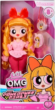 Лялька ЛОЛ ОМГ Суперкрошка Блоссом LOL Surprise OMG The Powerpuff Girls Doll — Blossom