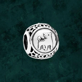 Серебряная бусина "Телец" Pandora (Пандора) 791937