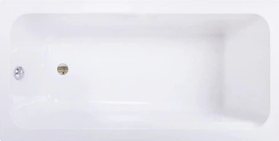Ванна акриловая Shower Artmina 150х70х40 см прямоугольная с металлическими ножками