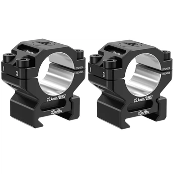 Кольца низкие 25.4 мм DISCOVERY.95in на Picatinny (M240501)