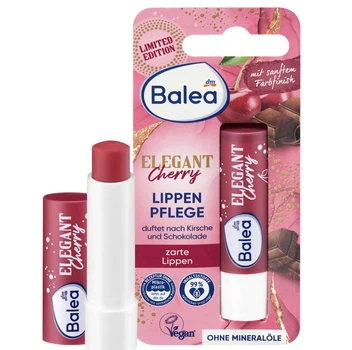 Бальзам для губ вишня в шоколаді Balea Lippenpflege Elegant Cherry 4,8 г