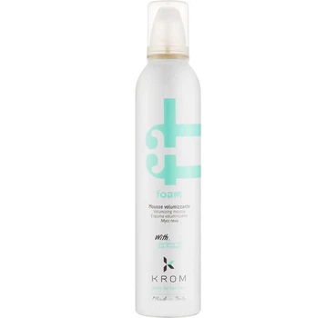 Мусс Krom для объема волос с подсолнечным маслом и протеинами шелка Styling Volumizing Mousse 300 мл