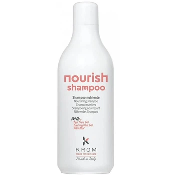 Питательный шампунь Krom с маслом сладкого миндаля Nourish Shampoo 1000 мл