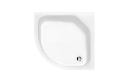 Душевой полукруглый акриловый поддон DIPER-2 90х90х15/25 BESCO с ножками