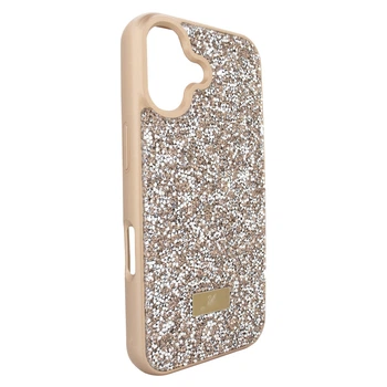 Чехол Swarovski Case для iPhone 17 противоударный защитный аксессуар в цвете Desert Gold