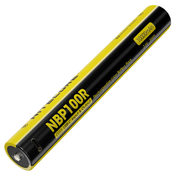 Акумулятор літієвий Li-Ion Nitecore NBP100R (10000mAh, для ліхтаря Nitecore MH40 Pro), захищений