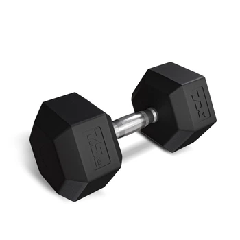 Гантеля шестигранная прорезиненная TX-075RD Trex Sport 7,5кг