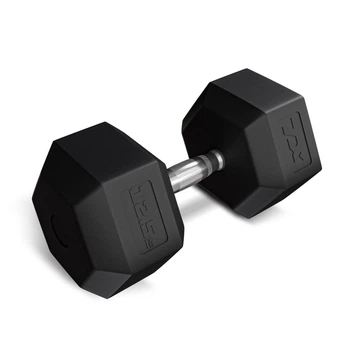 Гантеля шестигранная прорезиненная TX-125RD Trex Sport 12,5кг