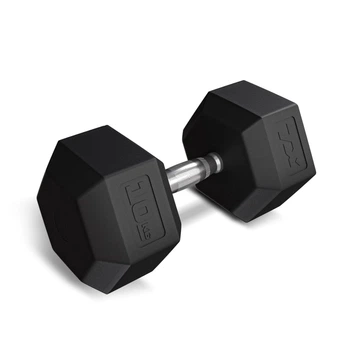Гантеля шестигранная прорезиненная TX-100RD Trex Sport 10кг