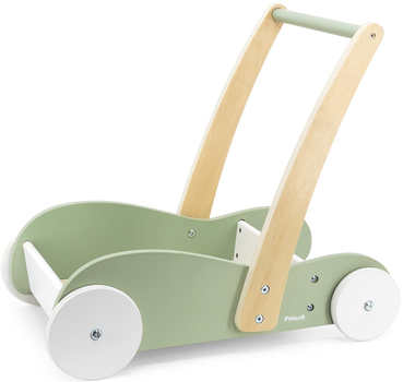 Chodzik Viga PolarB Mini Mover Drewniany wózek 44077 Mint (6971608440779)