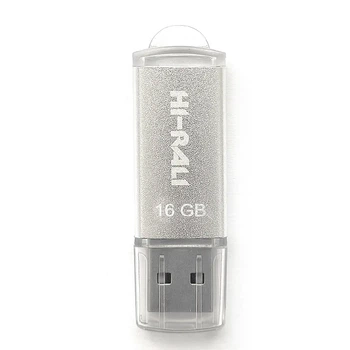 Флешка Hi-Rali 16GB USB3.0 Rocket срібло