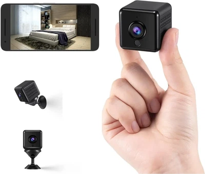 Мини камера A18 4K UHD WiFi, скрытая, с детекцией движения и ночным видением