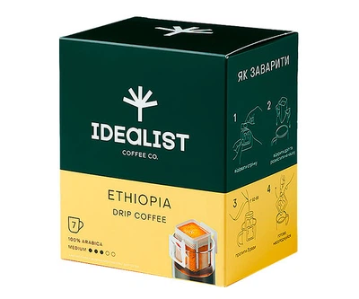 Дрип-кофе IDEALIST COFFEE & CO. Эфиопия 7 шт