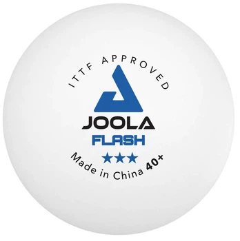 М'ячі для настільного тенісу Joola Flash 40+ White 6 шт (40041) 4935684
