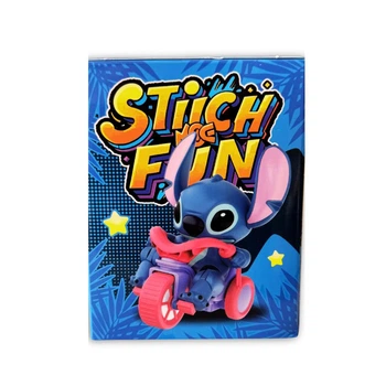 Интерактивная игрушка Стич фигурка сюрприз Stitch с движущимися элементами в коробке Синий