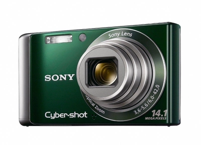 Sony Cyber-Shot DSC-W370 Green (Англ. меню)
