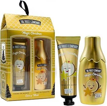 Подарочный набор THE FRUIT COMPANY Sweet Christmas Coco and Musk Case туалетная вода 40 мл и крем для рук 30 мл
