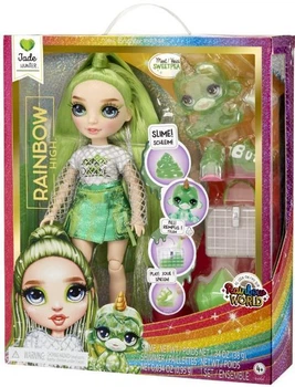 Лялька з аксесуарами Rainbow High Сlassic Fashion Doll Jade Зелена