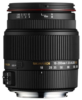 Sigma 18-200 mm f3,5-6,3 II DC HSM for Sony