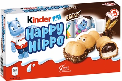 Батончики Kinder Happy Hippo З Какао-Кремом 103 г