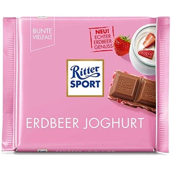 Шоколад Ritter Sport 100 г Полуниця Йогурт