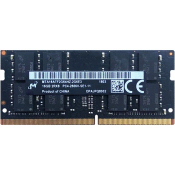 Оперативна пам'ять Micron SODIMM DDR4 16Gb 2666MHz PC4-21300