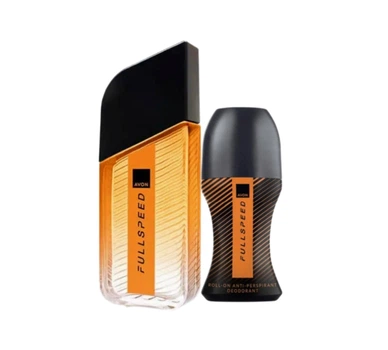 Мужской парфюмированный набор 2-в-1 Avon Full Speed: Туалетная вода Full Speed 100 мл + Шариковый дезодорант-антиперспирант Full Speed 50 мл