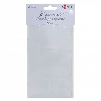 Клейові краплі SANTI, 12 мм, уп. 56шт 954875