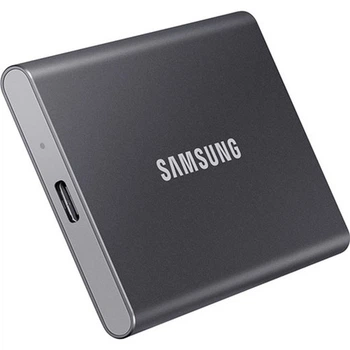 SSD накопитель Samsung T7 2 TB Titan Gray (MU-PC2T0T/WW)