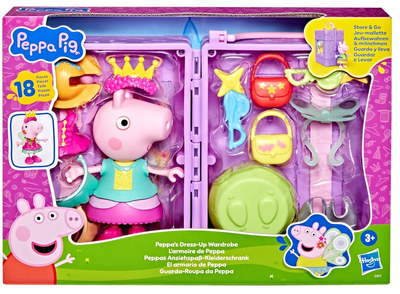 Zestaw zabawkowy Peppa Pig Garderoba Peppy 3408163 (5010996308078)