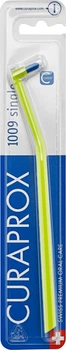 Зубная щетка монопучковая Curaprox CS 1009 Single & Sulcular 9 мм Зеленый лайм (CS 1009-02) (7612412910094_lime green)