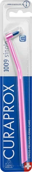 Зубная щетка монопучковая Curaprox CS 1009 Single & Sulcular 9 мм Розовая (CS 1009-04) (7612412910094_pink_blue)