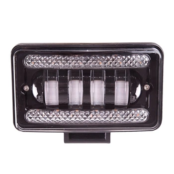 Фара рабочего света + DRL LP-7716 HI+LOW (150*90*70) 9-36V/40W/6000K