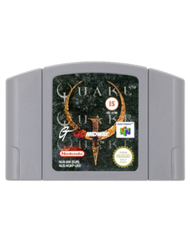 Игра Nintendo N64 Quake Europe Английская Версия Только Картридж Б/У