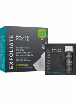 Ексфоліючі тонізуючі серветки з 2% BHA від Paula's Choice 2% BHA Exfoliating Toner Pads 10 шт