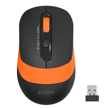 Мышь беспроводная A4Tech FG10S Orange/Black USB