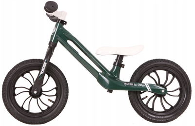 Rowerek biegowy Qplay Rito Plus Racer 12” Zielony (5061047480861)