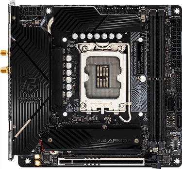 Материнська плата ASRock B760I Lightning Wi-Fi (s1700, Intel B760, PCI-Ex16)