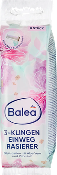 Женские одноразовые станки Balea для бритья с 3 лезвиями, 8шт.