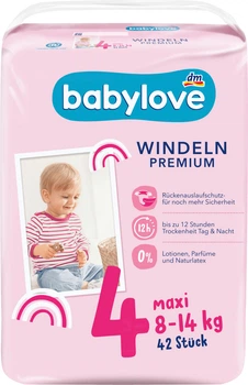 Подгузники Babylove premium 4 (8-14кг) 42шт