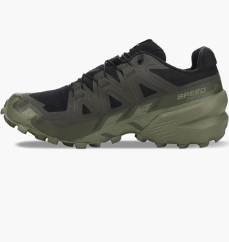 Кроссовки Salomon Speedcross 6 Gtx Trail Running Shoes Black/Olive L47584100 44