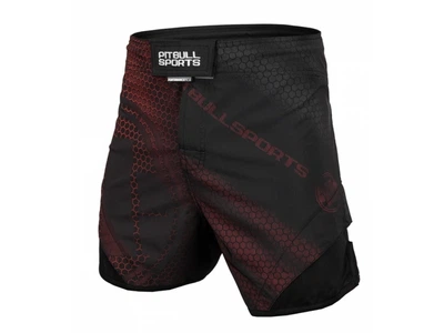Шорти для MMA PIT BULL Performance Grappling XL чорний/червоний (4992)