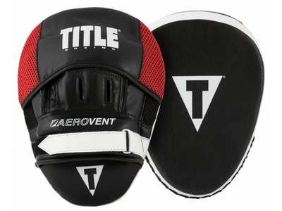 Лапи TITLE Aerovent® Excel Incredi-Mitts 2.0 один розмір чорний/червоний (4309)