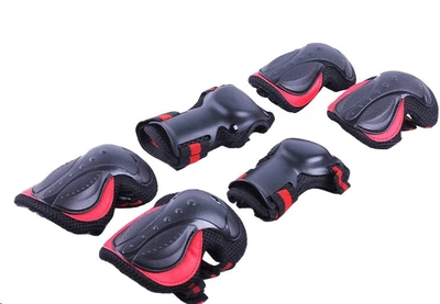 Щитки (наколенники + налокотники + защита ладони) 6 шт size M L55 AMG