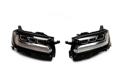 Передние фары (Китай, без функционала) для Toyota Land Cruiser 300 2021- гг