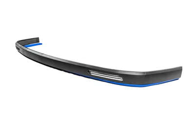 Универсальная передняя губа DPT Blue V-1 (ABS, черный глянец)