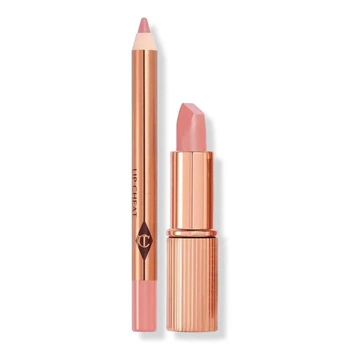 Набор для губ Charlotte Tilbury Mini Lipstick & Liner Set Pillow Talk Fair