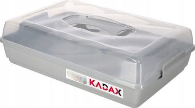 Контейнер для торта Kadax сірий (5903699410011)